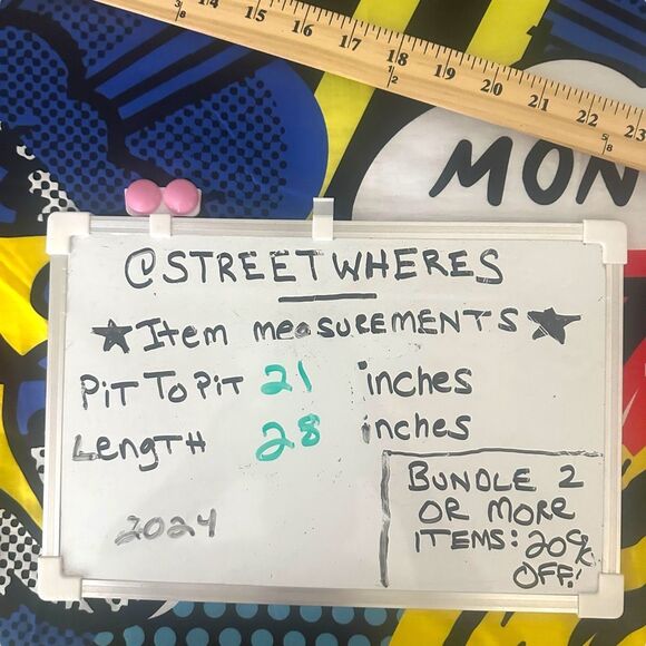 Money Calls Trap Comic All Over Print T-shirt Men’s M - Streetwear Urban Emo NWT - Picture 9 of 12